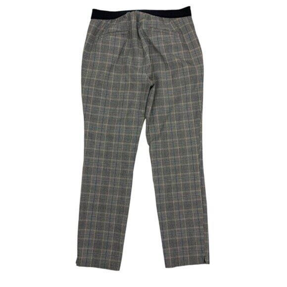 Zara Women Large Gray Career Pants Office Workwear Trousers Stretch - Picture 4 of 8